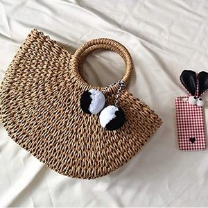 Straw large bag